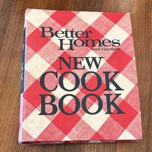 Better Homes And Gardens 1970 Red Gingham Cookbook